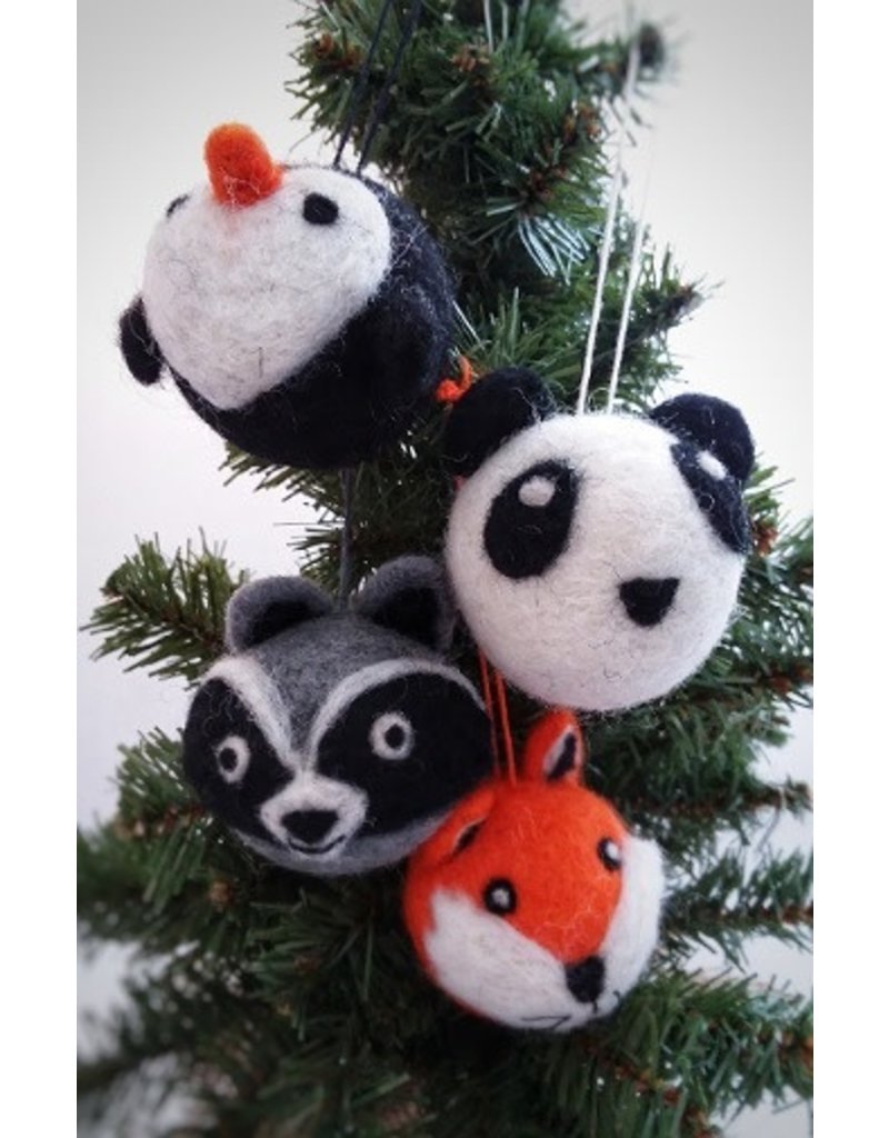 Nepal Panda Ball Ornament