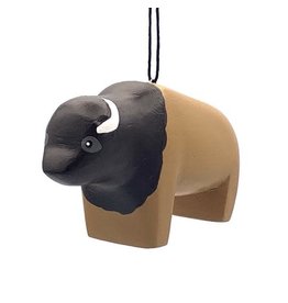 Women of the Cloud Forest Balsa Bison Ornament