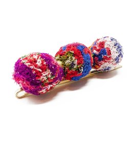 India Pom Pom Hair Pins