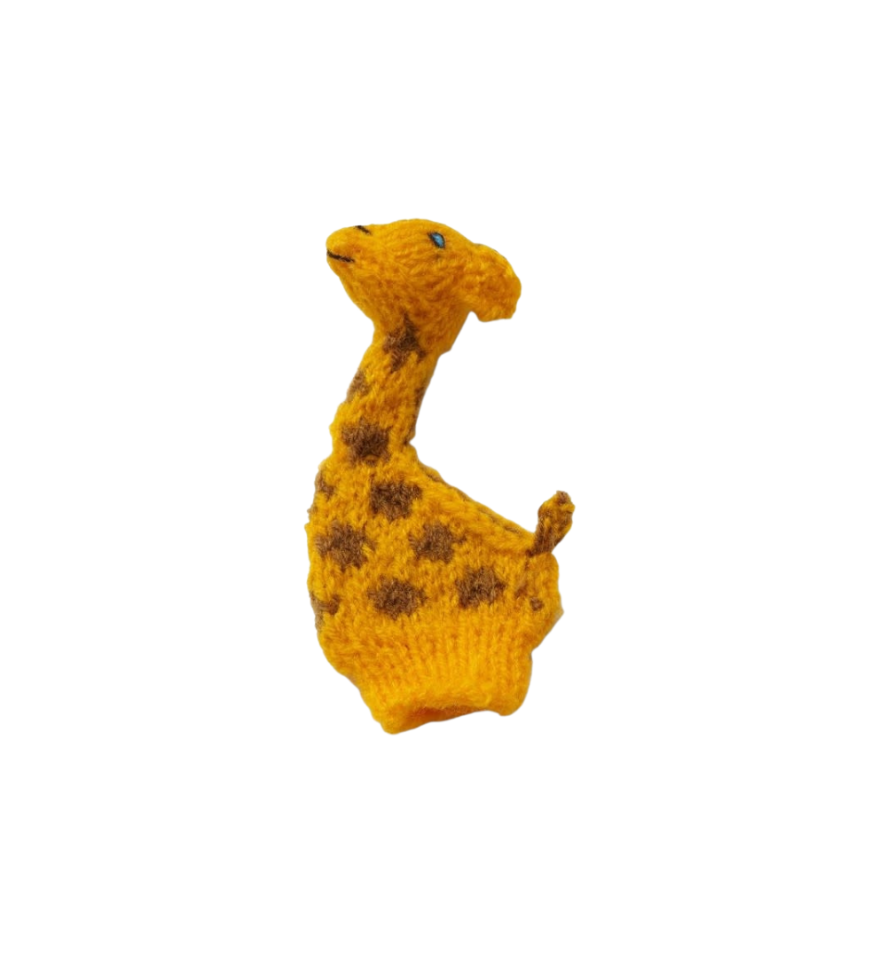 Giraffe Finger Puppet Villages Calgary