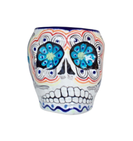 Guatemala Sugar Skull Skeleton Mug