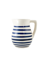 Tunisia Blue Stripe Pitcher