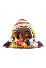 Peru Andean Hat Nativity