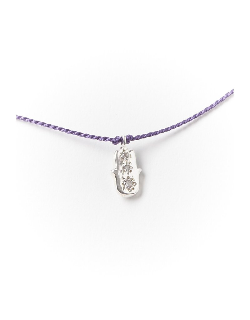 India Hamsa Charm Necklace