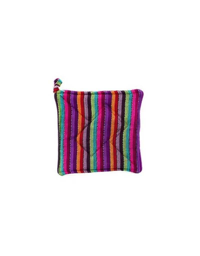 Guatemala Colourful Woven Potholder