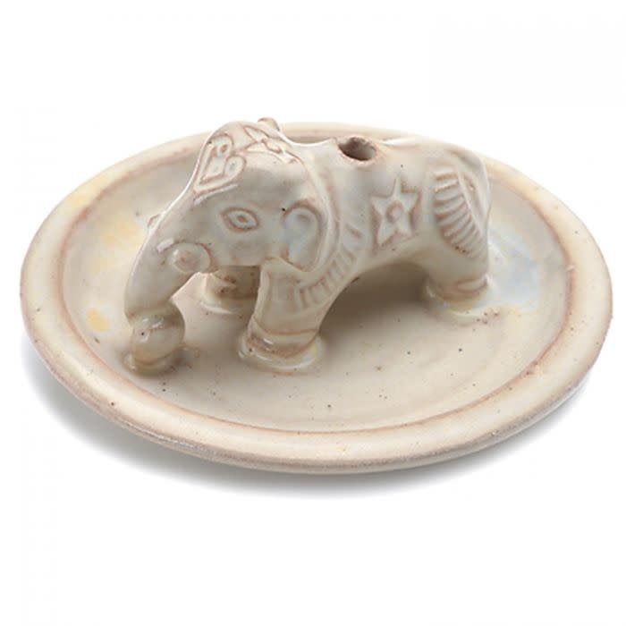 Ceramic Elephant Incense Holder Villages Calgary