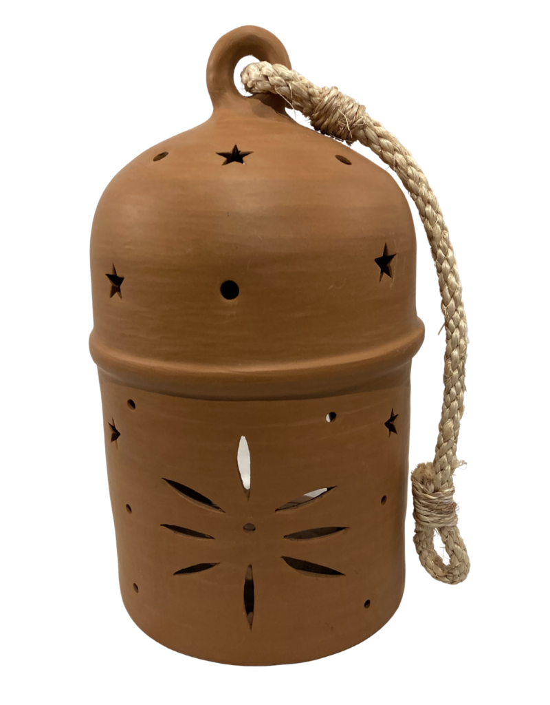 Nicaragua Traditional Ceramic Lantern 9"