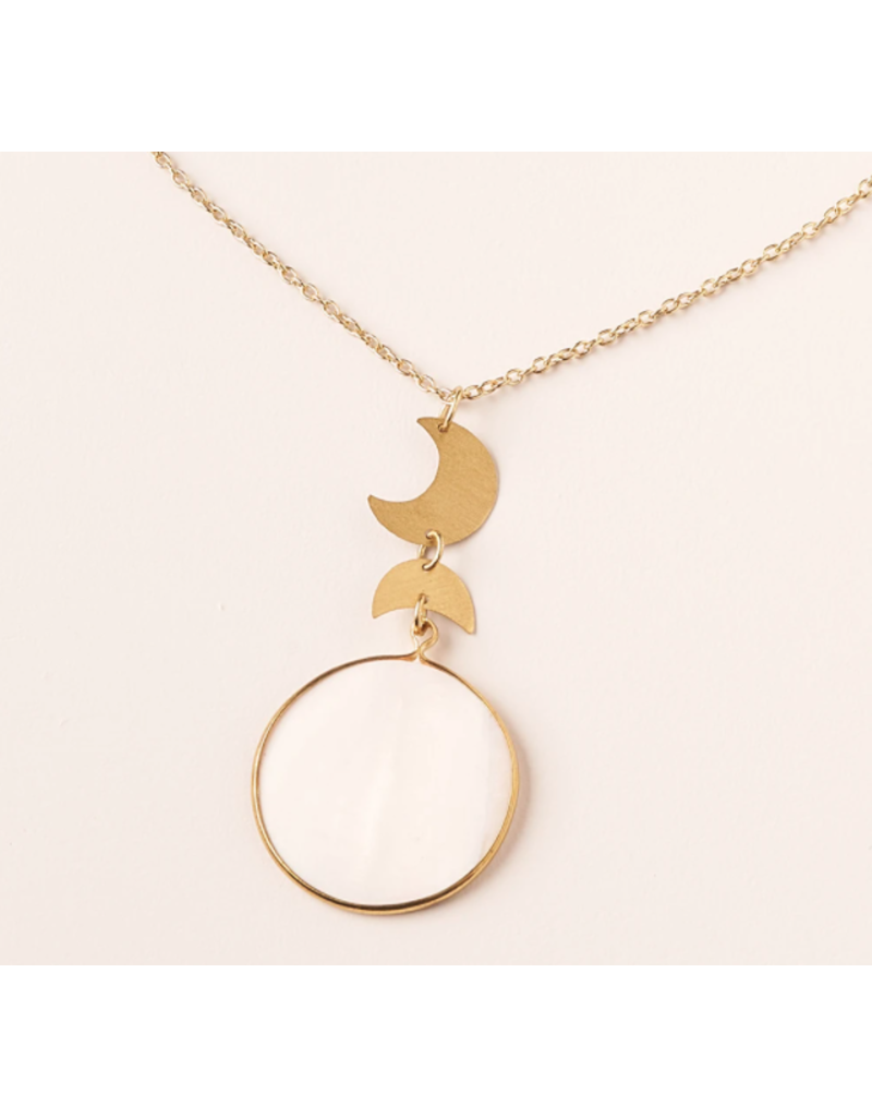 India Rajani Moon Phase Necklace