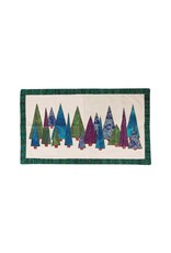 India Kantha Forest Wall Hanging