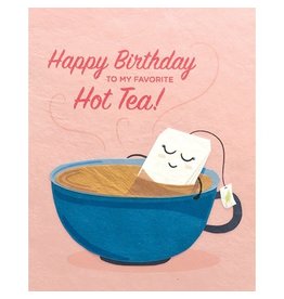 Philippines Hot Tea Birthday Card