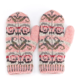 Nepal Natalia Mittens Pink