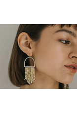 India Bhavani Earrings Fringe