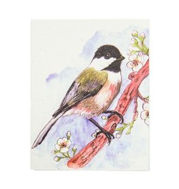 Sri Lanka Chickadee Greeting Card