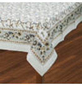 India Silver Frost Tablecloth