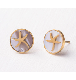 China Transformed Starfish Stud Earrings