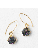 China Let the Light In Druzy Earrings
