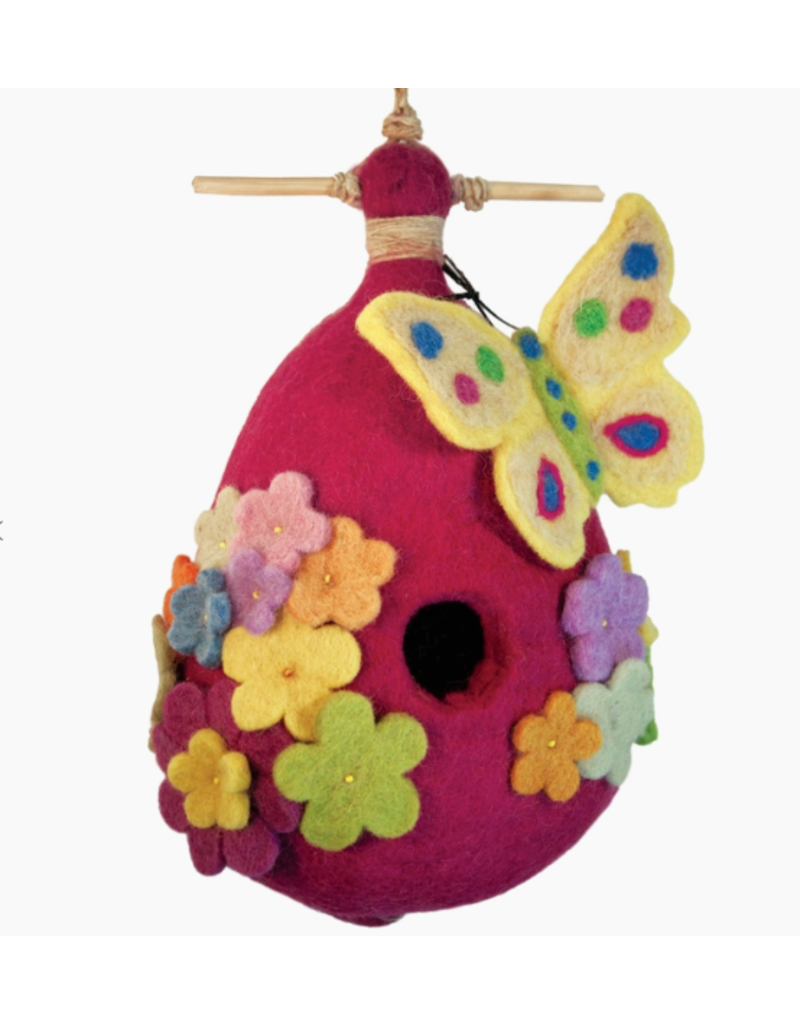 Nepal Butterfly Birdhouse