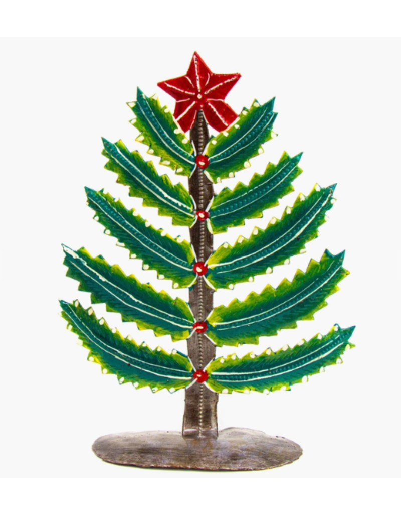 Haiti Christmas Tree Tabletop Ornament