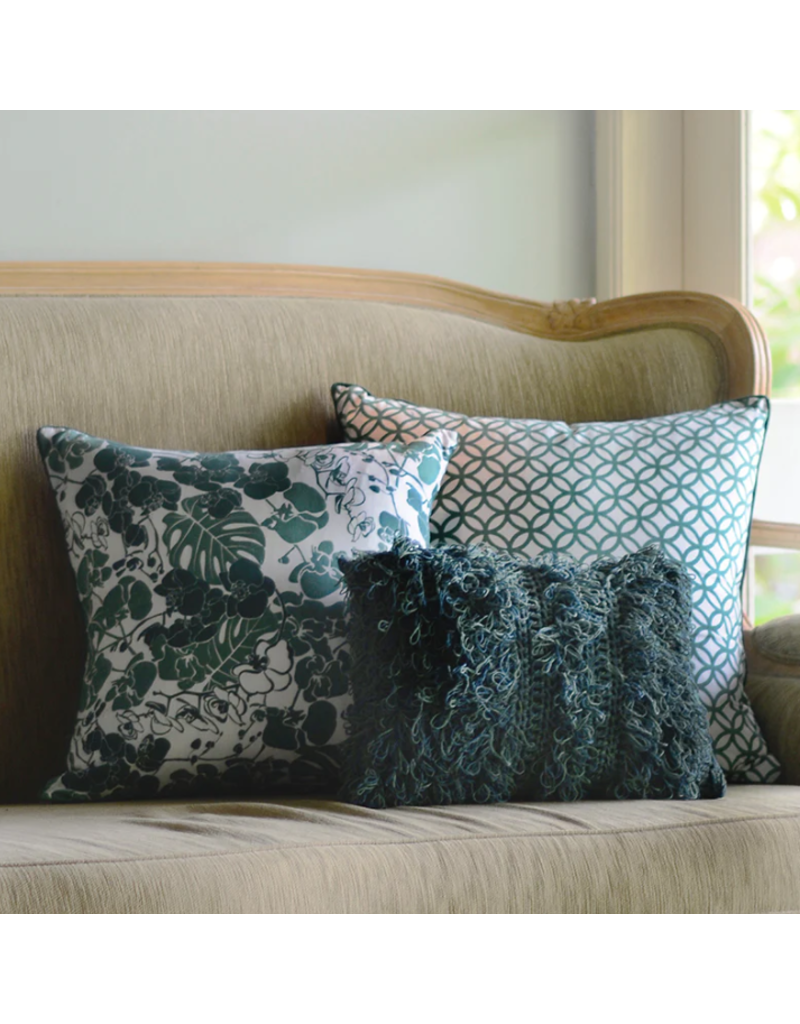 Indonesia SALE Orchid Emerald Cushion Cover 18