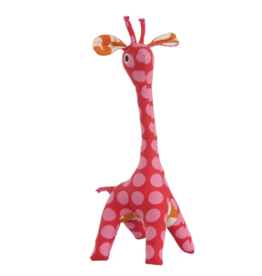 Indonesia Patchwork Baby Giraffe Pink