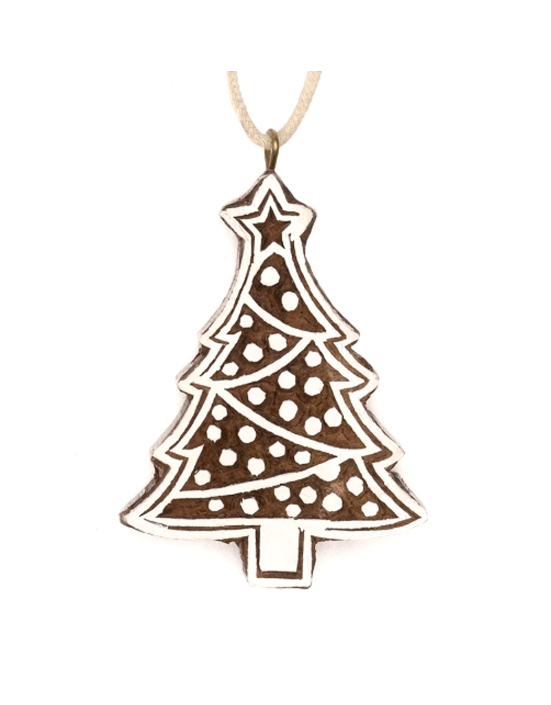 India Hima Bindu Ornament - Christmas Tree