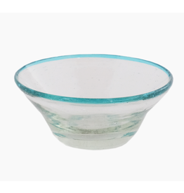 Guatemala Tiny Aqua Rim Bowl