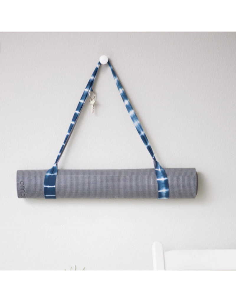 India Shibori Yoga Mat Strap