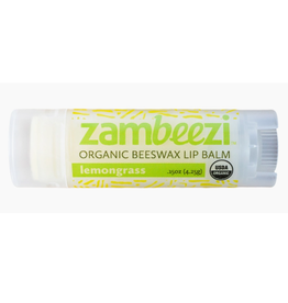 Zambia Zambeezi Organic Lip Balm Lemongrass