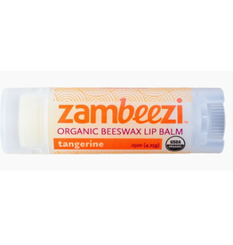 Zambia Zambeezi Organic Lip Balm Tangerine
