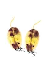 Nepal Mouse Pet Toy Yellow