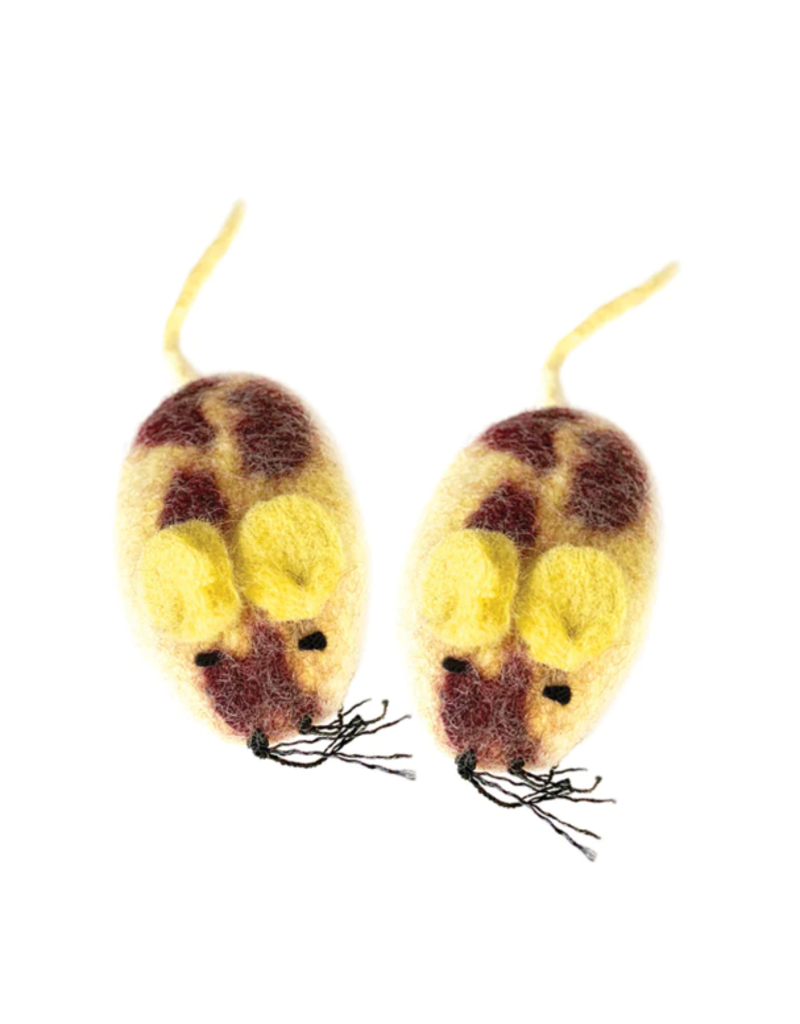 Nepal Mouse Pet Toy Yellow
