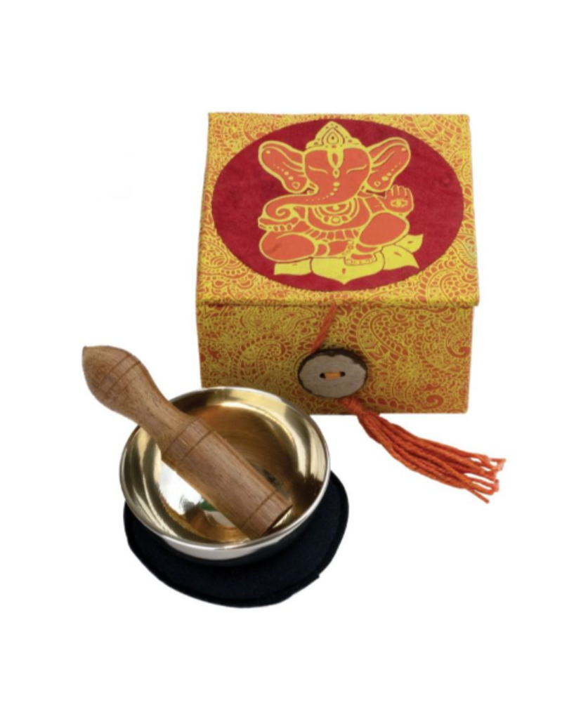 Nepal 2" Meditation Bowl Ganesh