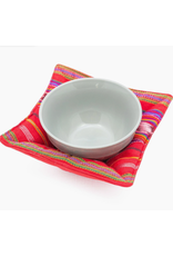 Guatemala Microwave Bowl Cozy (Festive Red)