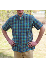 Nepal Cotton Plaid Short Sleeved Shirt (Assorted Colours)