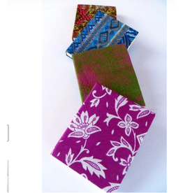 Nepal Tiny Silk Cover Journal (Assorted)