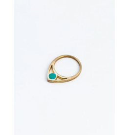 India Pentos Ring Turquoise