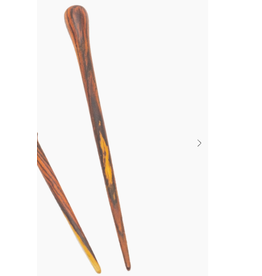 Guatemala Wood Hair Stick (Teardrop End)