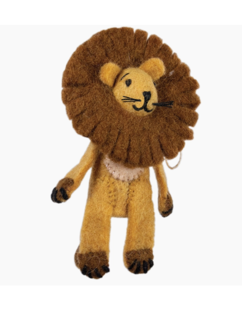 Nepal Finger Puppet Wild Woolie Leo Lion