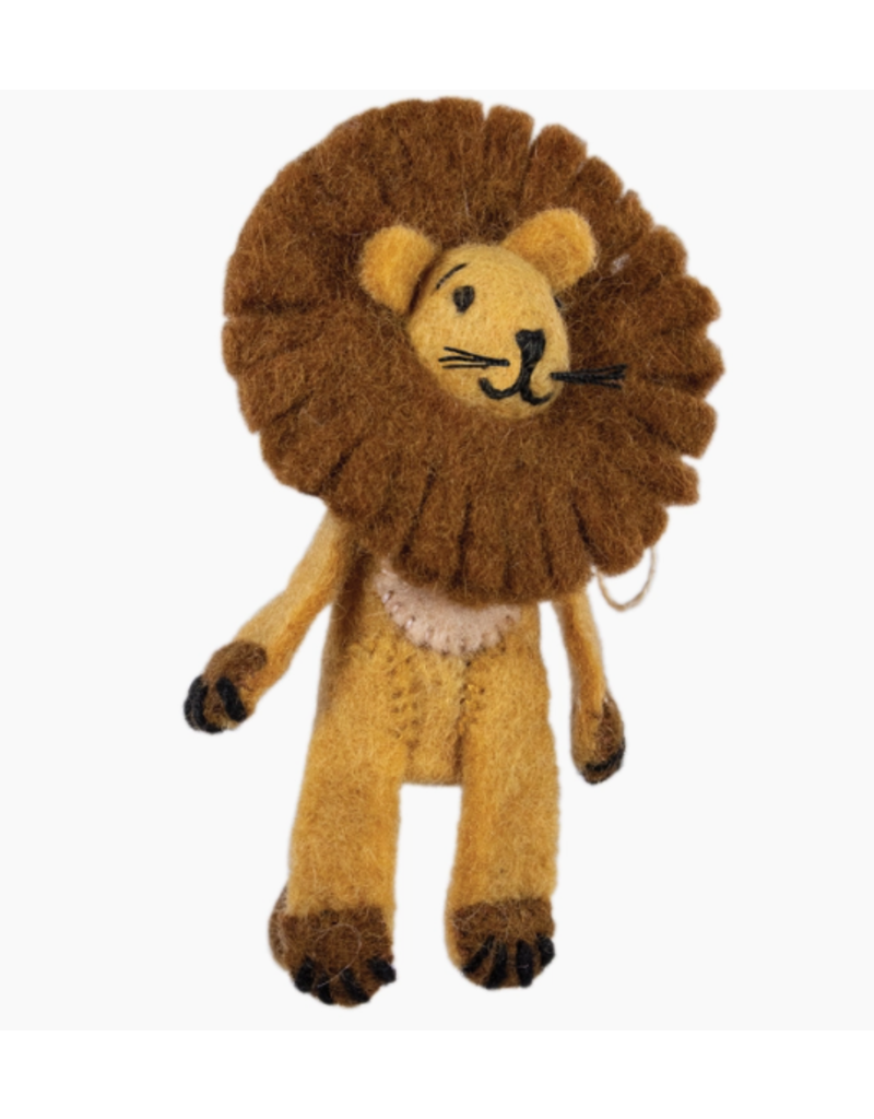 Leo Lion Wild Woolie Finger Puppet Villages Calgary