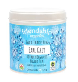 India Organic Earl Grey Friendship Tea Tin