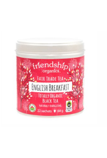 India Organic English Breakfast Friendship Tea Tin