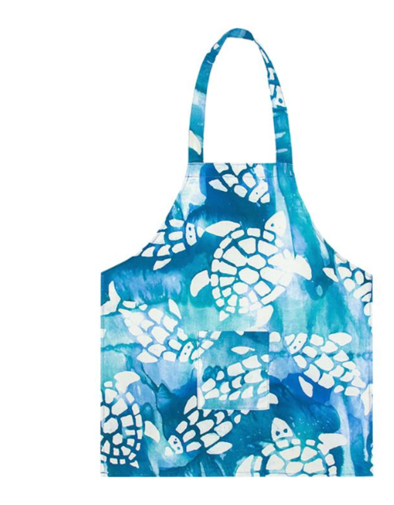 Apron Kids Fishy Turtles Teal Villages Calgary