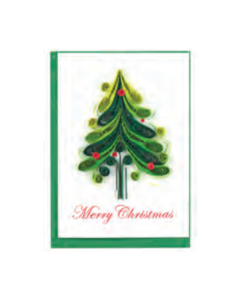 Vietnam Gift Enclosure Card Christmas Tree