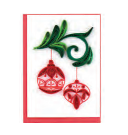 Vietnam Red Ornaments Gift Enclosure Card
