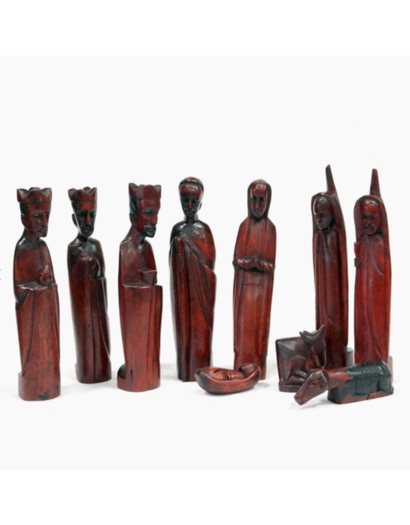 Kenya Jacaranda Nativity Set