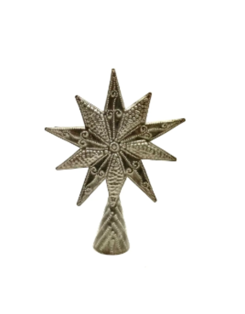 Haiti 10 Pointed Star Tree Topper