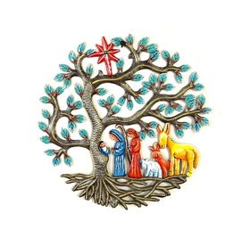 Haiti Tree of Life Nativity assorted colours