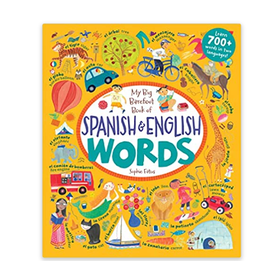 Educational My Big Barefoot Book of Spanish & English Words