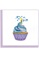 Vietnam Birthday Cupcake and Candle Card
