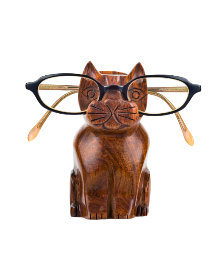 India Eyeglass Holder Cat